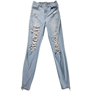 American Eagle Outfitters Curvy Hi-Rise Jegging Size 2 Long
